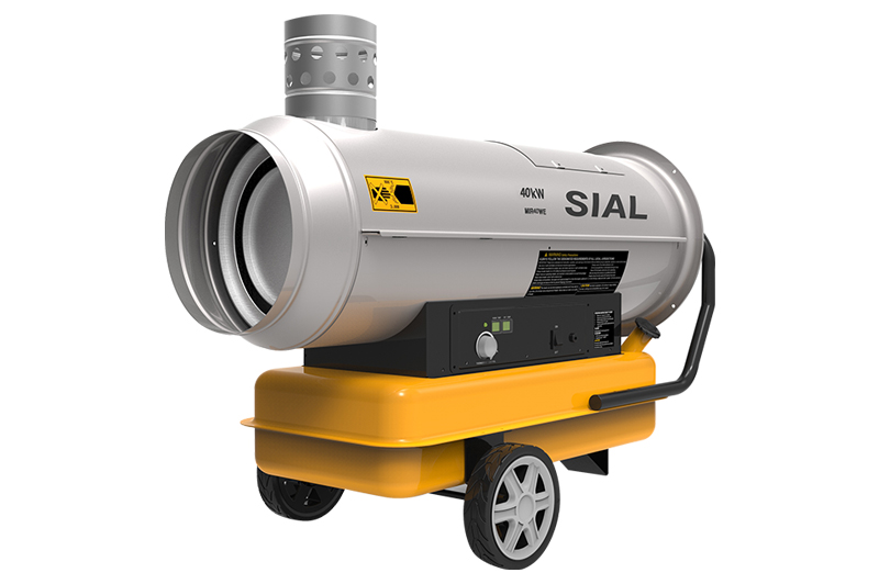 Aquecedor de ar forçado a diesel IY40