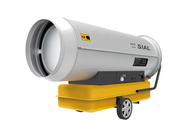 Aquecedor de ar forçado a diesel Y115A
