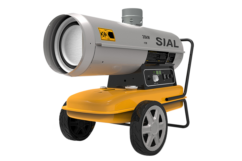 Aquecedor de ar forçado a diesel IY20