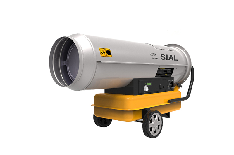 Aquecedor de ar forçado a diesel Y150A