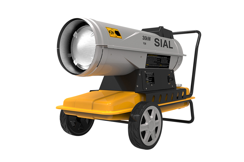 Aquecedor de ar forçado a diesel Y30