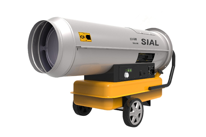 Aquecedor de ar forçado a diesel Y80A