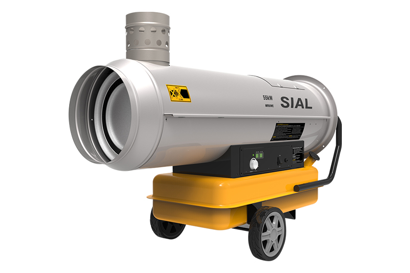 Aquecedor de ar forçado a diesel IY55